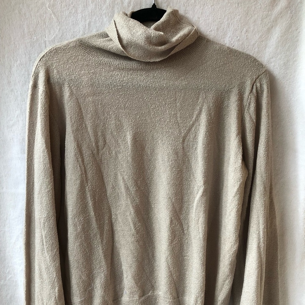 Terry cloth sweater